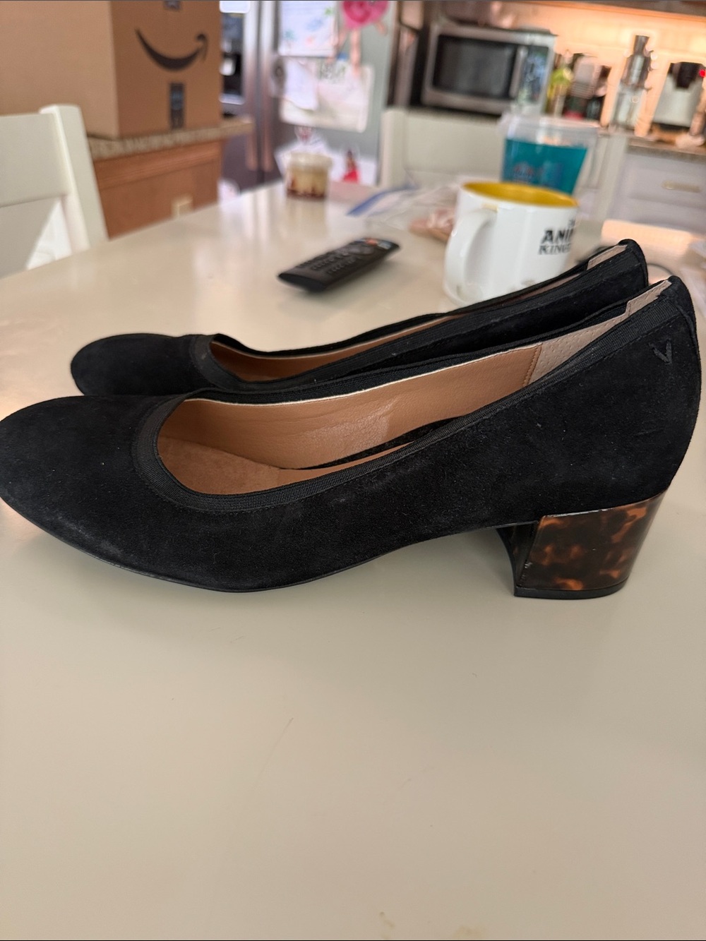 Vionic Natalie Tortoise suede pumps size 9.5